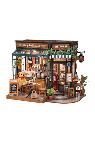 Tipsy Restaurant DIY Miniature Kit