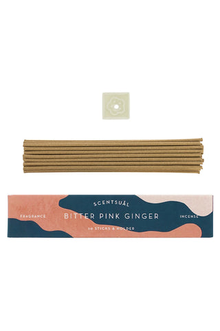 Scentsual Incense Bitter Pink Ginger