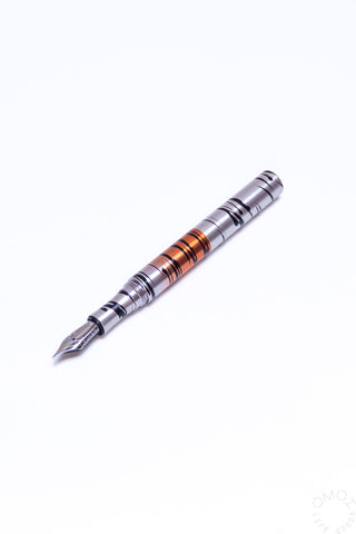 Schon DSGN Anodized Aluminum "Pocket 6" Fountain Pen Tiger