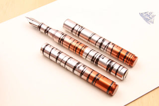 Schon DSGN Anodized Aluminum "Pocket 6" Fountain Pen Tiger