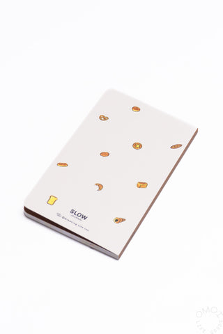 Slow Journal A6 Slim Open Dated Diary Michihiro Hori Bread