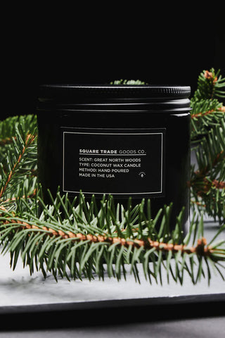 Square Trade Goods Co. 16oz Candle Great North Woods