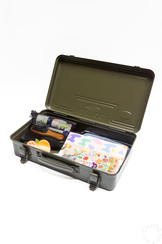 TOYO STEEL T-360 Trunk Shape Toolbox Military Green