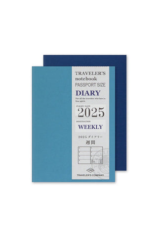 TRAVELER'S COMPANY 2025 Passport Weekly Planner