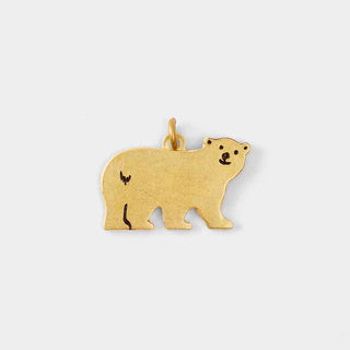 TRAVELER'S FACTORY Brass Bear Charm