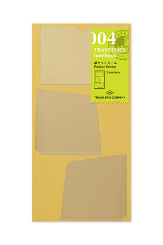 TRAVELER'S COMPANY 004 Pocket Sticker