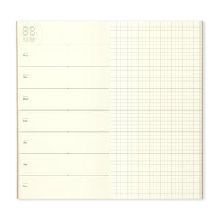 TRAVELER'S COMPANY 019 Open Dated Weekly +  Memo Planner