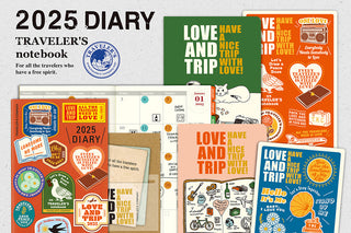 TRAVELER'S COMPANY 2025 Weekly + Memo Planner