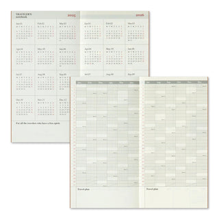 TRAVELER'S COMPANY 2025 Monthly Planner