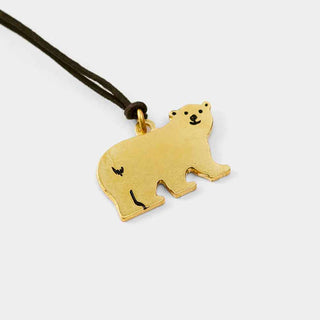 TRAVELER'S FACTORY Brass Bear Charm