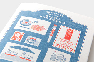 TRAVELER’S COMPANY Refill TOKYO Postcard Notebook