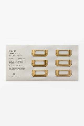 TRC BRASS PRODUCTS Label Plates