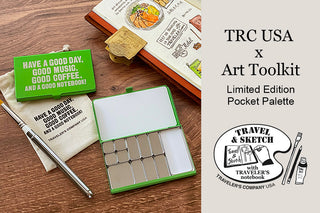 TRC USA x Art Toolkit Limited Green Pocket Palette