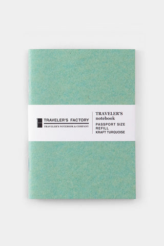 TRAVELER'S FACTORY Passport Kraft Notebook