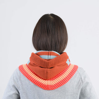 Verloop Sport Stripe Hood Stone Blue Rust