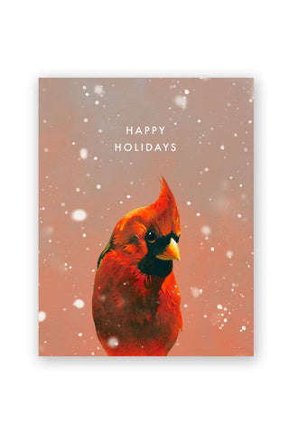 Cardinal Christmas Card