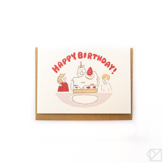 Big Cake Birthday Card