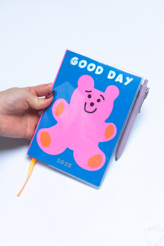 CHIC 2025 Weekly B6 Planner Good Day Bear