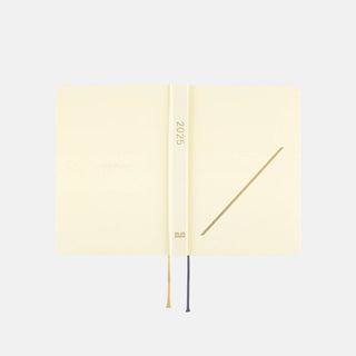 Hobonichi Techo 2025 HON A6 Slash Planner Ivory