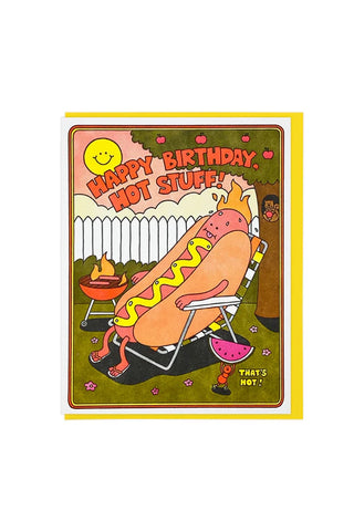 Hot Stuff Birthday Card