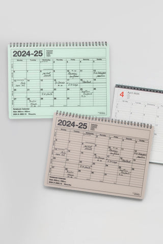 MARK'S 2024-2025 Notebook Calendar B5 Medium