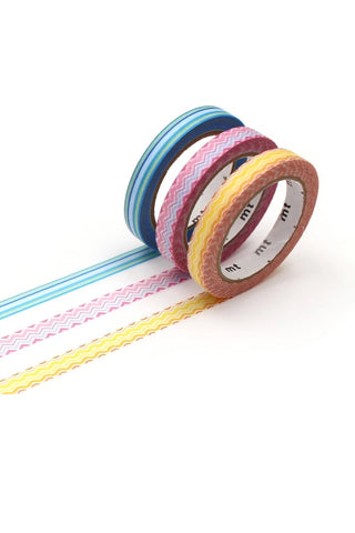 mt Slim Washi Tape Trio Deco Line