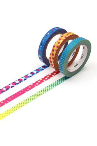 mt Slim Washi Tape Trio Deco Moire