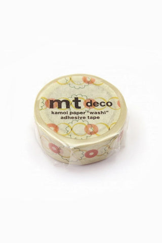 mt Washi Tape Retro Design Button