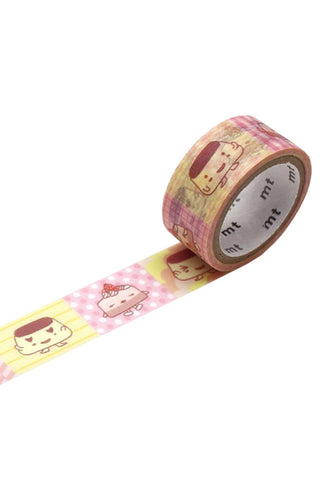 mt x Dagashi Washi Tape Mini Pudding-Chan