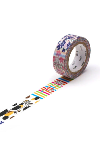 mt x Lisa Larson Washi Tape Mikey Pattern