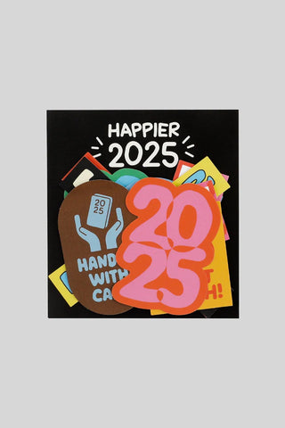 Happier 2025 Sticker Pack