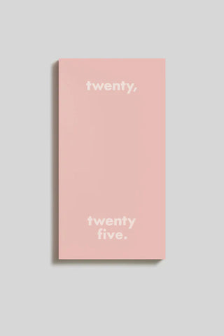 twenty, twenty-five. 2025 Mini Weekly Planner