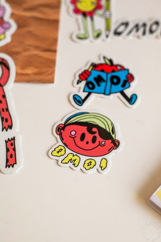 OMOI x Caroline Mills Sticker Pack