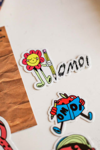 OMOI x Caroline Mills Sticker Pack