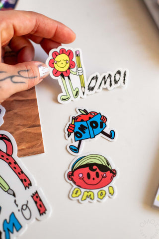 OMOI x Caroline Mills Sticker Pack