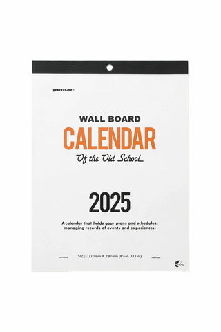 penco 2025 Old School Wall Calendar