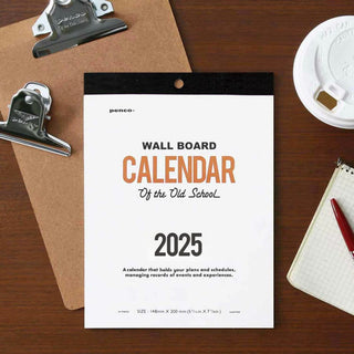 penco 2025 Old School Wall Calendar