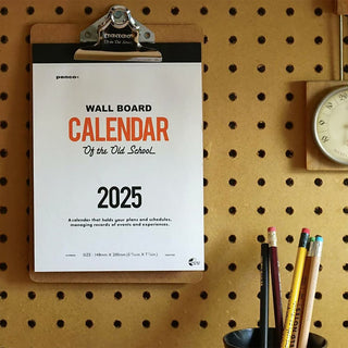 penco 2025 Old School Wall Calendar