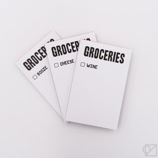 Grocery List Scratch Pads