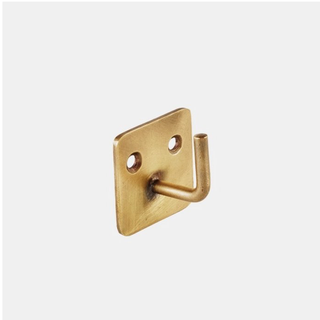 Fog Linen Work Brass Plate Single Hook