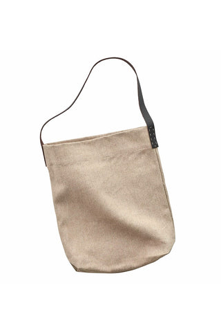 Fog Linen Work Ellie One Handle Bag Natural