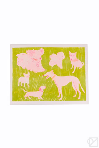 Dog Park Print by Maddy Conover