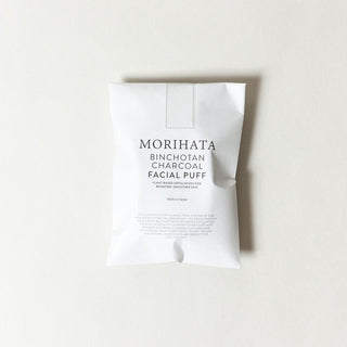 Morihata Binchotan Charcoal Facial Puff