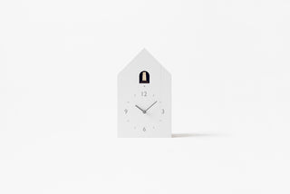 Bookend Cuckoo Clock by nendo