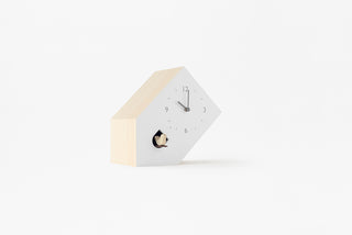 Tilt Cuckoo Clock by nendo