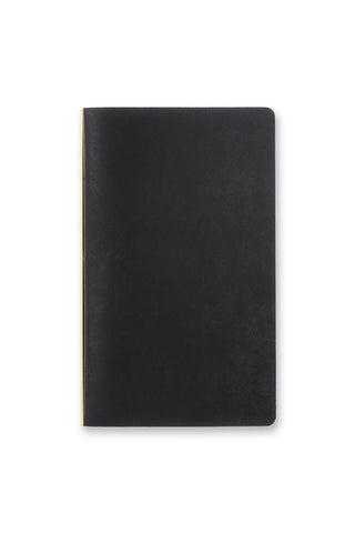 PLOTTER Pueblo 6-Ring Leather Binder Bible Size Black