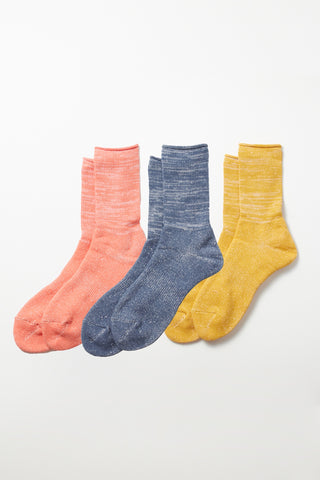 ROTOTO Washi Pile Crew Socks