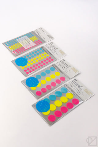 STÁLOGY 006 Washi Tape Dot Stickers Neon Shuffle