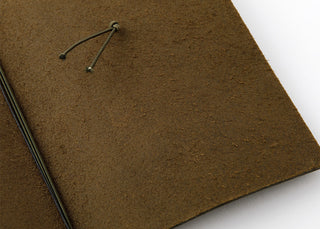 TRAVELER'S COMPANY Leather Journal Starter Kit Olive