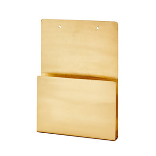 Fog Linen Work Brass File Folder